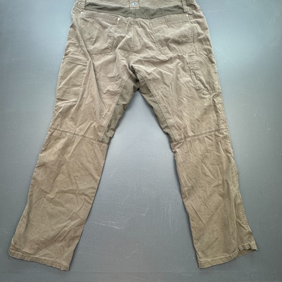 Kuhl Radikl Pants Men's 40x32 Brown Outdoor Stretch Hiking Utility Work Cargo - Picture 1 of 14
